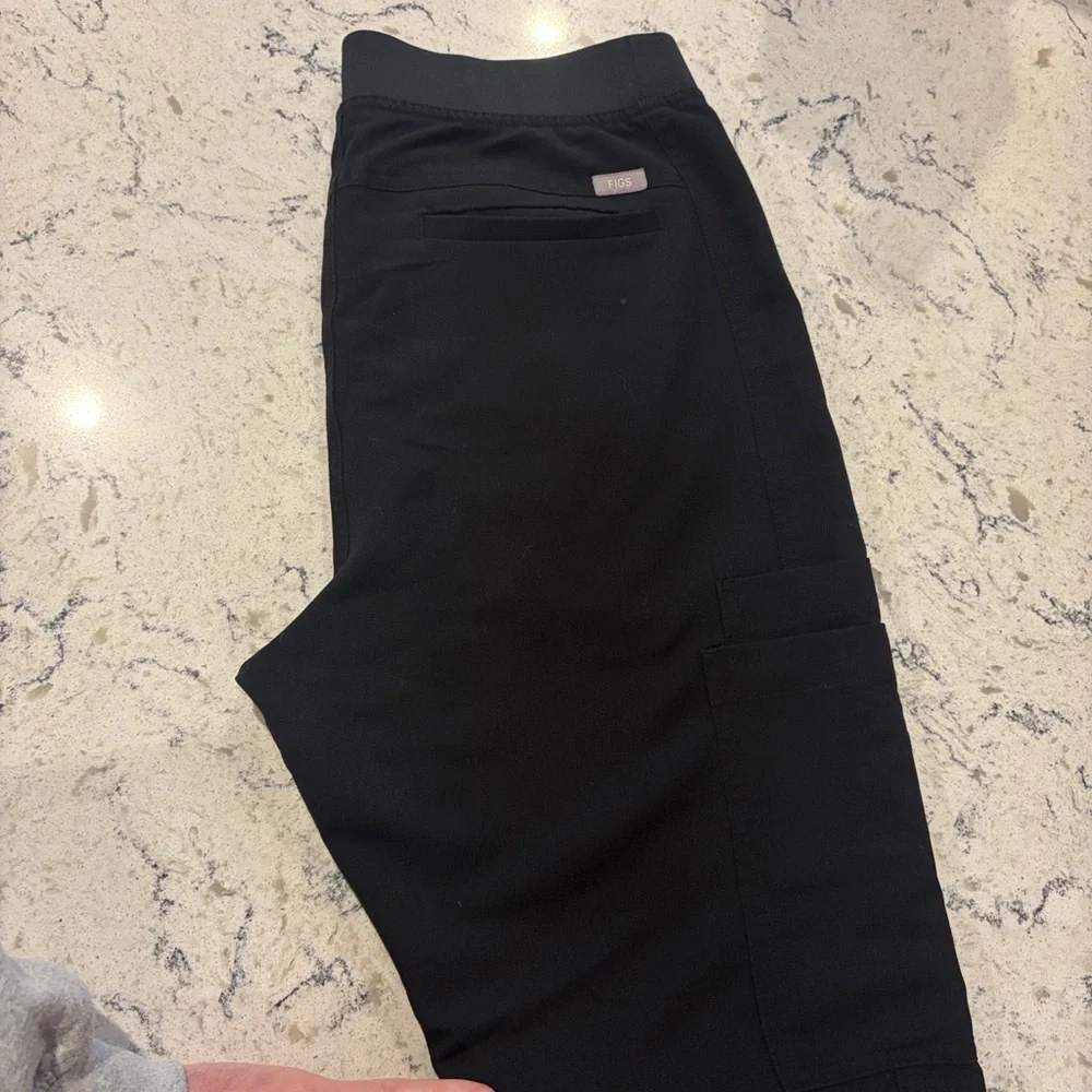 Figs Men's Small Scrub Pants Black - Picture 5 of 7